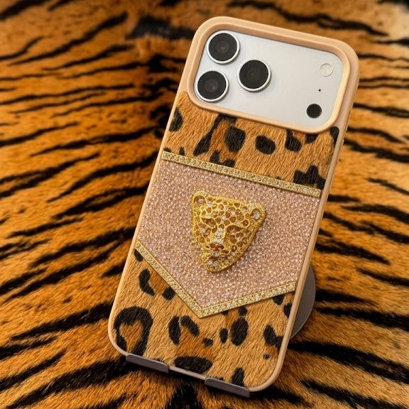 Leopard phone case