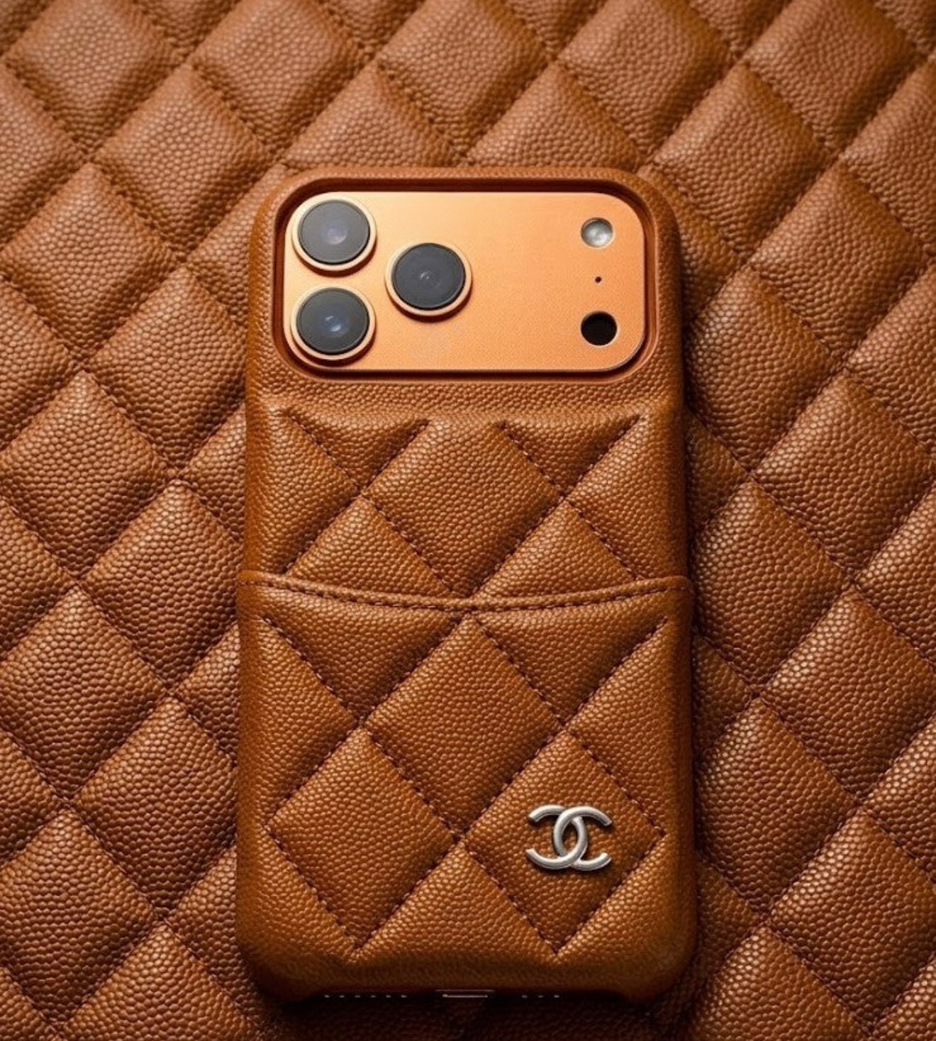 Leather phone case